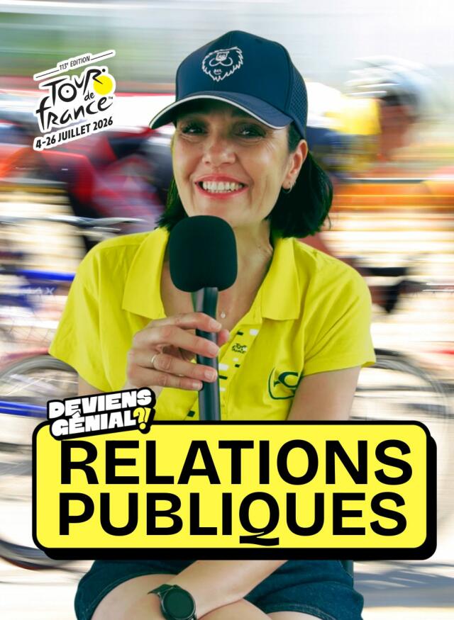 🚴🏽 Les relations publiques – Les métiers du Tour de France